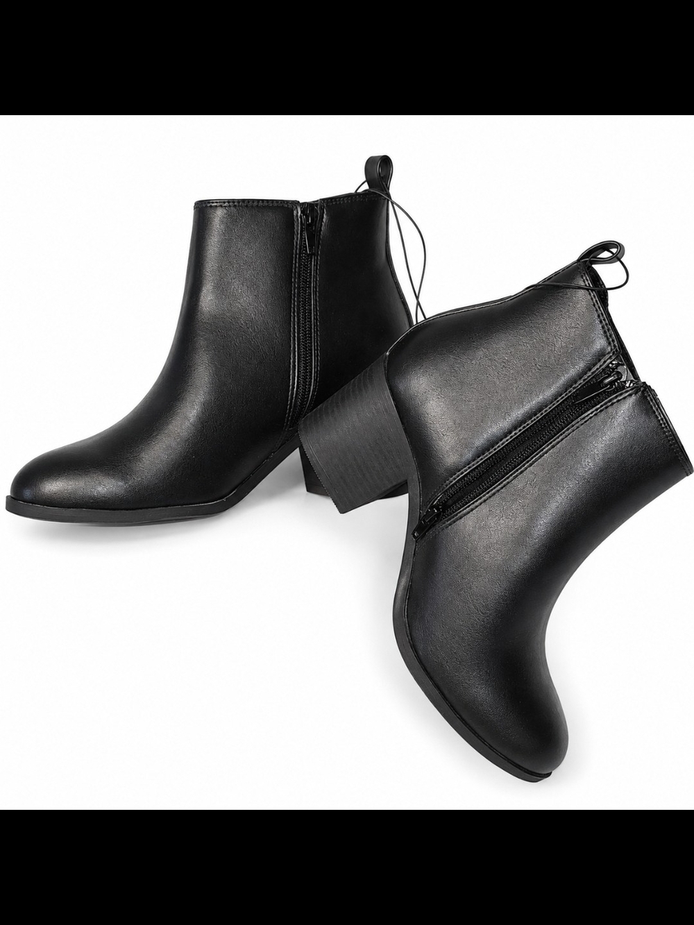 NWT Serra Black Ankle Booties Size 9